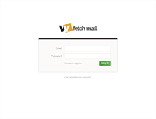 Tablet Screenshot of myfetchmail.com
